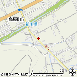 大江簡易郵便局周辺の地図