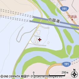 広島県山県郡安芸太田町中筒賀1092周辺の地図