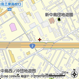岡山県倉敷市中島1540周辺の地図