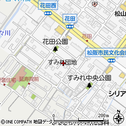 三重県松阪市川井町581-1周辺の地図