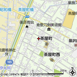 岡山県倉敷市茶屋町167-5周辺の地図