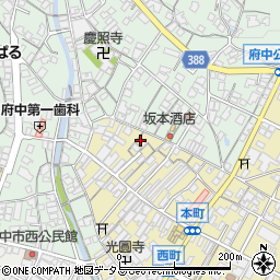 広島県府中市府中町613周辺の地図