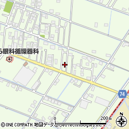 岡山県倉敷市茶屋町1438-32周辺の地図