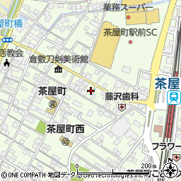 岡山県倉敷市茶屋町275周辺の地図