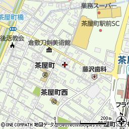 岡山県倉敷市茶屋町276周辺の地図