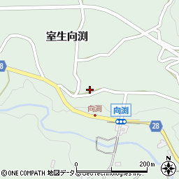 奈良県宇陀市室生向渕2227周辺の地図