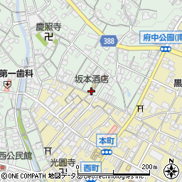 広島県府中市出口町304周辺の地図