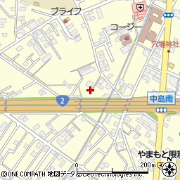 岡山県倉敷市中島870周辺の地図