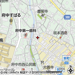 広島県府中市出口町1105周辺の地図
