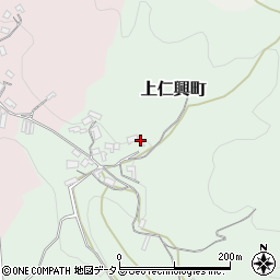 奈良県天理市上仁興町696周辺の地図