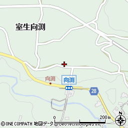 奈良県宇陀市室生向渕3653周辺の地図