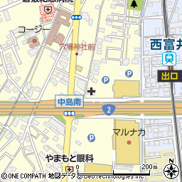 岡山県倉敷市中島2821周辺の地図