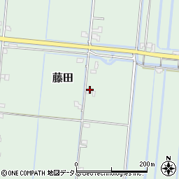 岡山県岡山市南区藤田345周辺の地図