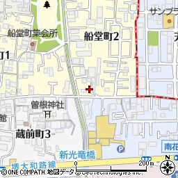 大阪府堺市北区船堂町2丁1-37周辺の地図