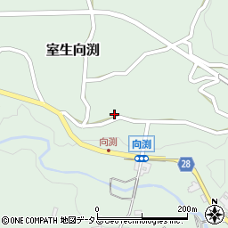 奈良県宇陀市室生向渕3660周辺の地図