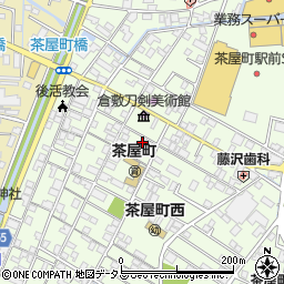 岡山県倉敷市茶屋町171-2周辺の地図