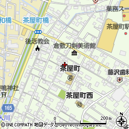 岡山県倉敷市茶屋町169-8周辺の地図