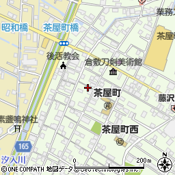 岡山県倉敷市茶屋町167-11周辺の地図