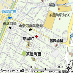 岡山県倉敷市茶屋町279-1周辺の地図