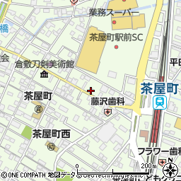 岡山県倉敷市茶屋町268周辺の地図