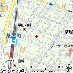 岡山県倉敷市茶屋町431-8周辺の地図