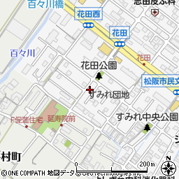 三重県松阪市川井町581-16周辺の地図