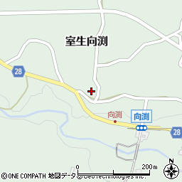 奈良県宇陀市室生向渕779周辺の地図