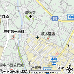 広島県府中市府中町625周辺の地図