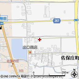 奈良県天理市佐保庄町147周辺の地図