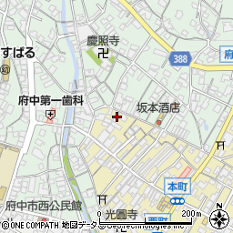 広島県府中市府中町638周辺の地図