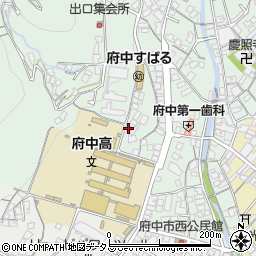 広島県府中市出口町930周辺の地図