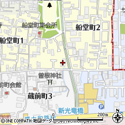 大阪コスモ石販周辺の地図