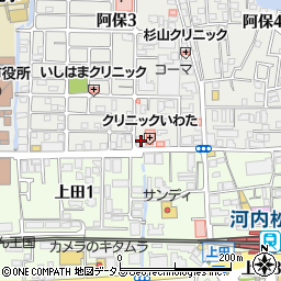 日本生命河内松原営業支部周辺の地図
