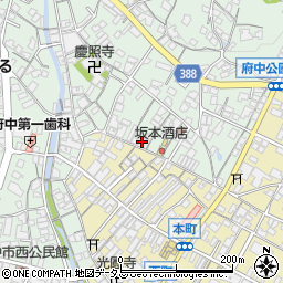 広島県府中市出口町313周辺の地図