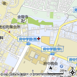 広島県府中市元町599周辺の地図