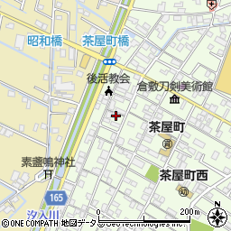 岡山県倉敷市茶屋町106-5周辺の地図