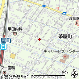 岡山県倉敷市茶屋町432-4周辺の地図