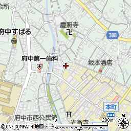 広島県府中市出口町1118周辺の地図