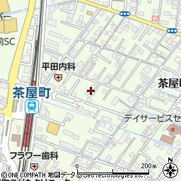 岡山県倉敷市茶屋町431-7周辺の地図