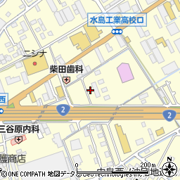 岡山県倉敷市中島1451周辺の地図