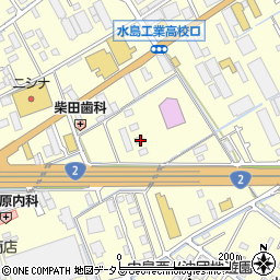 岡山県倉敷市中島1449周辺の地図