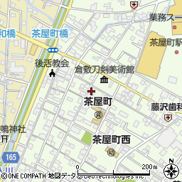 岡山県倉敷市茶屋町169-3周辺の地図