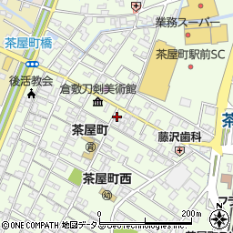 岡山県倉敷市茶屋町279-5周辺の地図