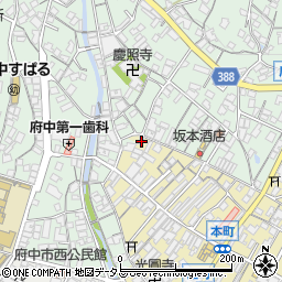 広島県府中市府中町627周辺の地図