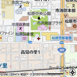 Ｂａｋｅｒｙ＆ＣａｆｅＧａｕｄｉ　松原店周辺の地図