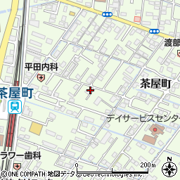 岡山県倉敷市茶屋町431-25周辺の地図