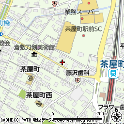岡山県倉敷市茶屋町267-11周辺の地図