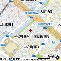 堺フェニックスハイツ周辺の地図