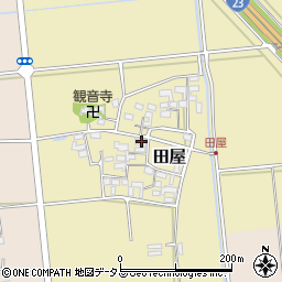 三重県多気郡明和町田屋506周辺の地図