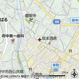 広島県府中市出口町328周辺の地図
